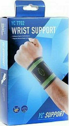 YC Support Elastic Wrist Brace in Blue Color YC 7702