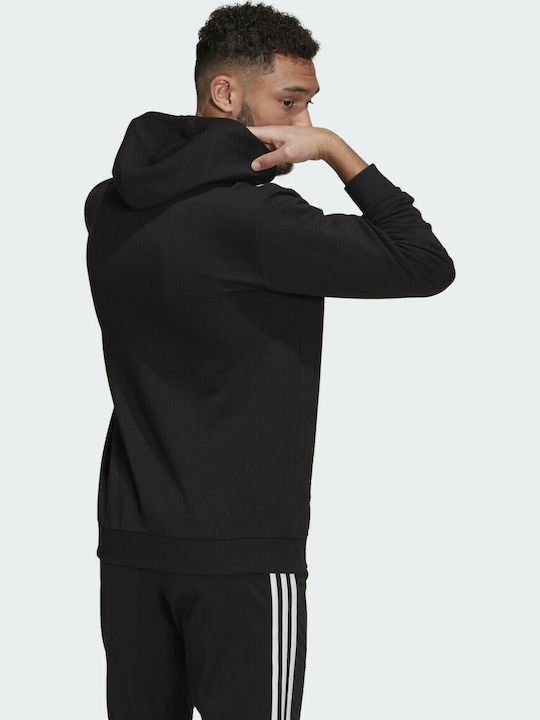 Essentials Sweatshirt mit Kapuze Schwarz