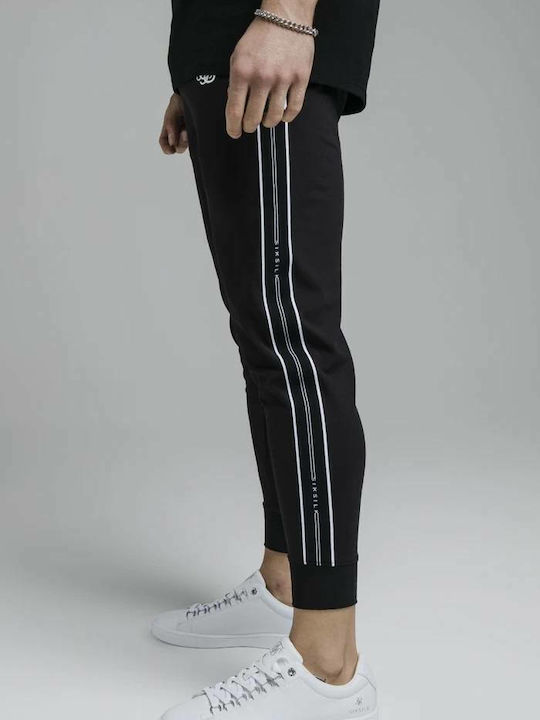 Pantaloni de trening cu Elastic Negru