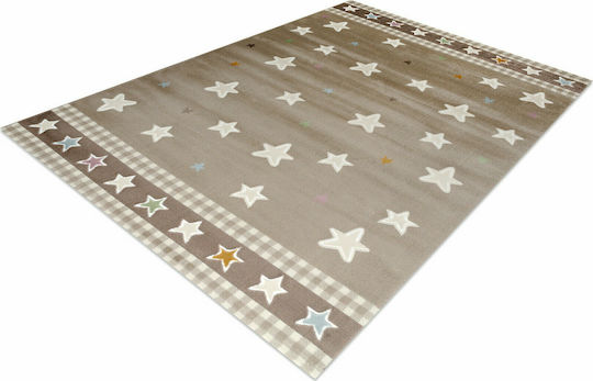 Tzikas Carpets Kids Synthetic Rug 31768-071 Stars 133x190cm 11mm