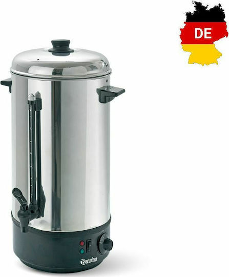 Bartscher Professioneller Getränkewärmer mit einer Kapazität von 10Es 2.5kW 21.3x21.3x50.5cm