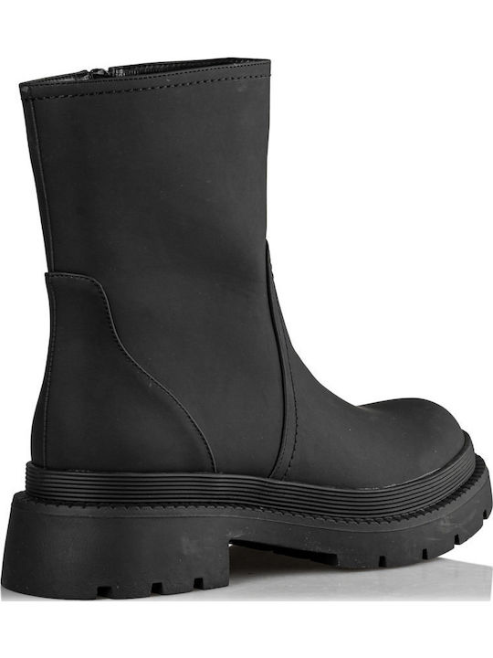 Slick Stiefeletten Damen Schwarz