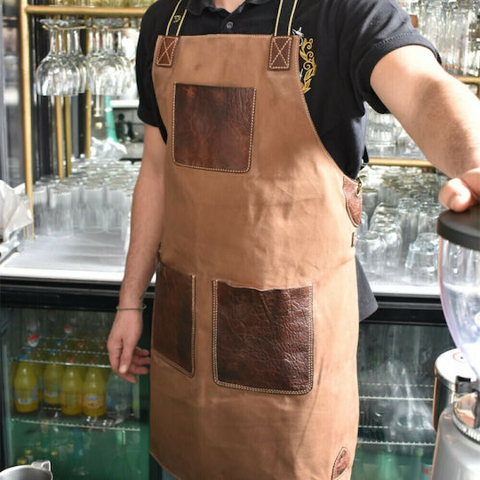Tips Ποδιά Barista / Bartender Ολόσωμη Tips Καφέ