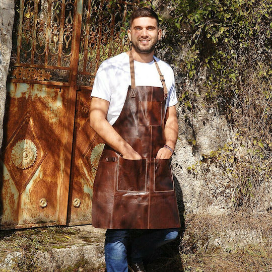 Tips Apron Full Body Tips Brown