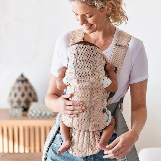 BabyBjorn Κλασικός Μάρσιπος Mini 3D Mesh Navy με Μέγιστο Βάρος 11kg