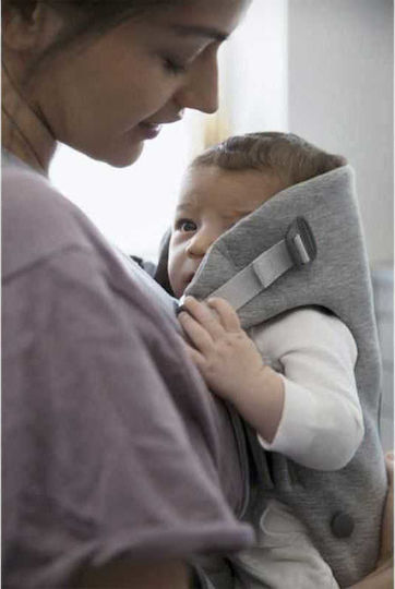 BabyBjorn Classic Carrier Mini 3D Jersey Charcoal Grey with Maximum Weight 11kg