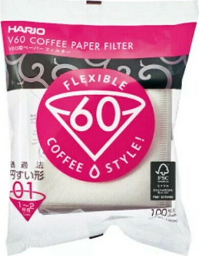 Hario Coffee Paper Filter 100pcs