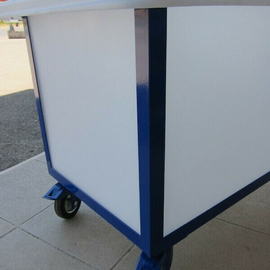 Hotel Cart for Laundry Laundry - Heavy Duty Linen 150lt with Dimensions W85xD55xH50cm. 1pcs