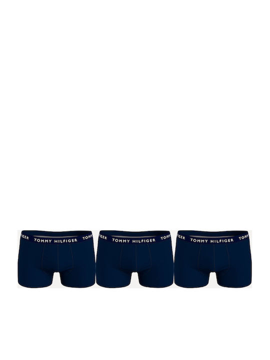 Herren Boxershorts Navy Blue 3Packung
