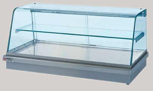 North Vitrină încălzită cu cameră 2 Nivele cu Putere 1600W L100 x l51 x Î48.5 cm