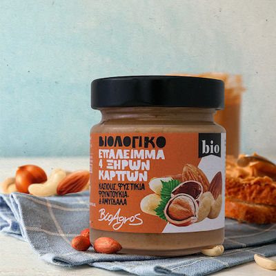 Vio Agros Nut Butter Επάλειμμα 4 Ξηρών Καρπών 180gr