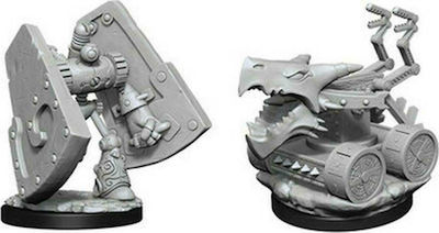 WizKids D&D Nolzur's Marvelous Miniatures: Stone Defender & Oaken Bolter