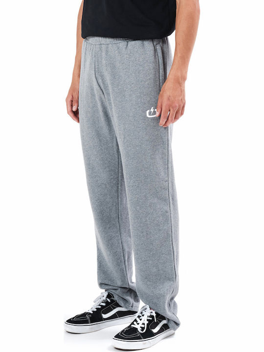 Sweatpants with Elastic Dark Grey Melange