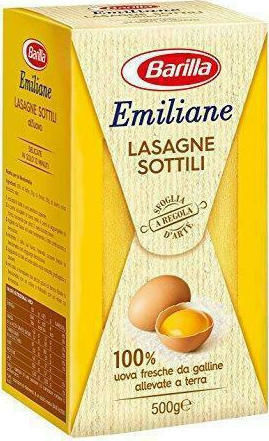 Barilla Λαζάνια All'Uovo με Αυγά 500gr