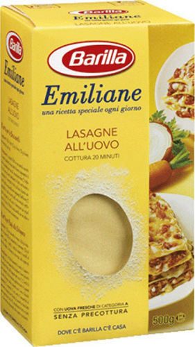 Barilla Λαζάνια All'Uovo με Αυγά 500gr