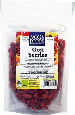 Mega Foods Goji Berries χωρίς Ζάχαρη Ωμά (Βιολογικά) 100gr
