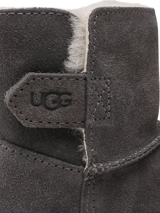 1096089T Suede Παιδικά Μποτάκια Γκρι