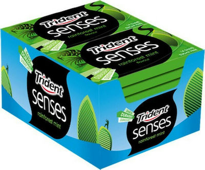 Trident 14 Senses mit Geschmack Pfefferminz Ohne Zuckerzusatz 1Stück 27gr