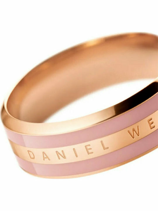 Daniel Wellington Emarlie Γυναικείο Δαχτυλίδι Βεράκι με Σμάλτο από Ατσάλι Επιχρυσωμένο