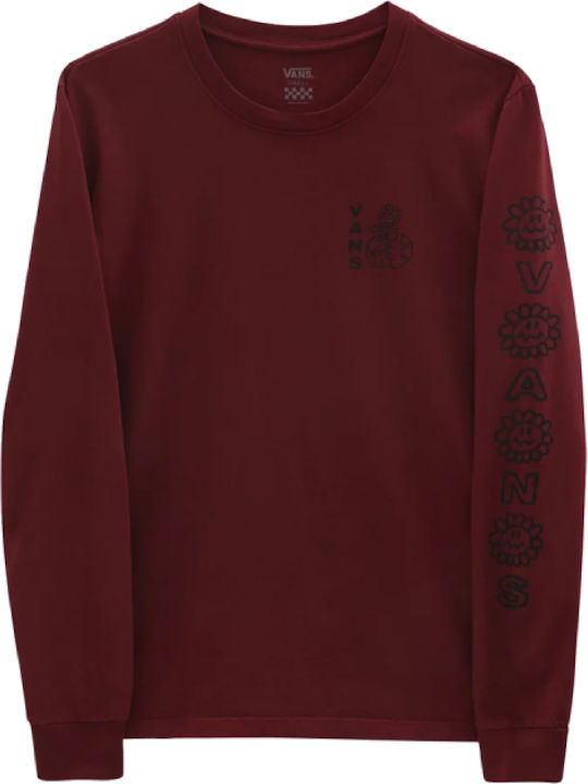 Flo Rez Wash Long Women's Sweatshirt Pomegranate