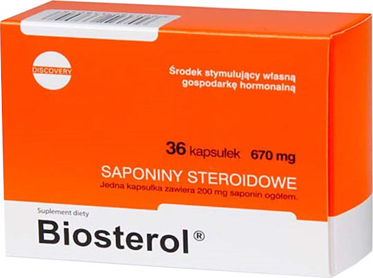 Megabol Biosterol 750mg Supplement for Training & Testosterone Enhancement 36 Capsules