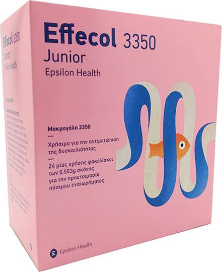 Epsilon Health Effecol 3350 Junior Ειδικό Συμπλήρωμα Διατροφής 24 φακελίσκοι