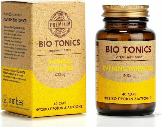Bio Tonics Premium Evening Primrose 400mg Συμπλήρωμα για την Εμμηνόπαυση 40 κάψουλες