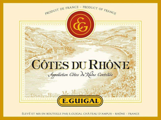 E.Guigal Wine Cote Du Rhone White Dry 750ml