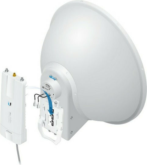 Ubiquiti airFiber X 5G23-S45 Εξωτερική Κεραία WiFi Παραβολική 23dBi με σύνδεση Ethernet