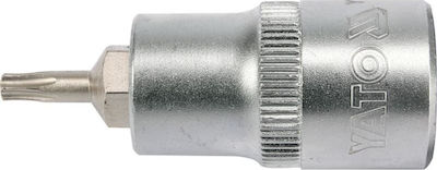 Yato Bit-Stecknuss mit Torx-Bit und Antriebsvierkant 1/2'' Größe T50x55mm 1Stück