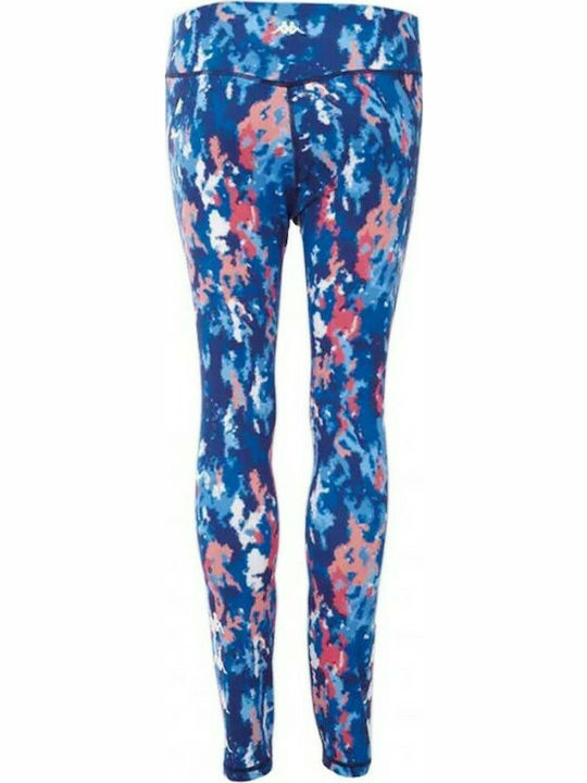 Kappa Iasmina Ausbildung Frauen Lang Leggings Hochgeschnitten Blau