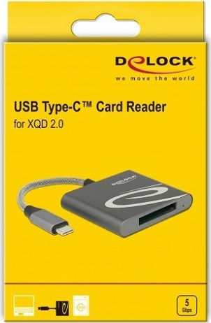 DeLock Card Reader USB 3.1 Type-C για XQD