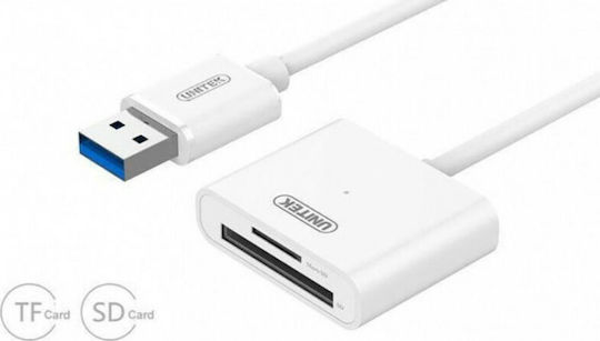 Unitek Card Reader USB 3.0 for /S/D/ /m/i/c/r/o/S/D/ / / / / White