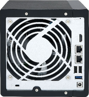 QNap TS-451+-2G NAS Tower με 4 θέσεις για HDD/SSD και 2 θύρες Ethernet