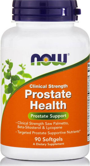 Now Foods Prostate Support Συμπλήρωμα για την Υγεία του Προστάτη 90 μαλακές κάψουλες