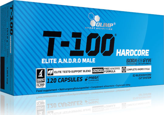 Olimp Sport Nutrition Olimp T-100 Hardcore Besondere Nahrungsergänzungsmittel 120 Kapseln