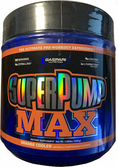 Gaspari Super Pump Max Alte Suplimente Alimentare 480gr Fruit Punch