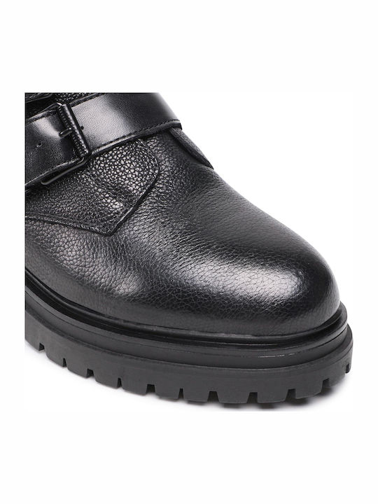 MXTY002301W Botine de catifea Ghete dama Negru