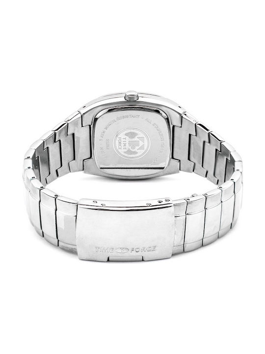 Time Force Uhr mit Silber Metallarmband S0335812