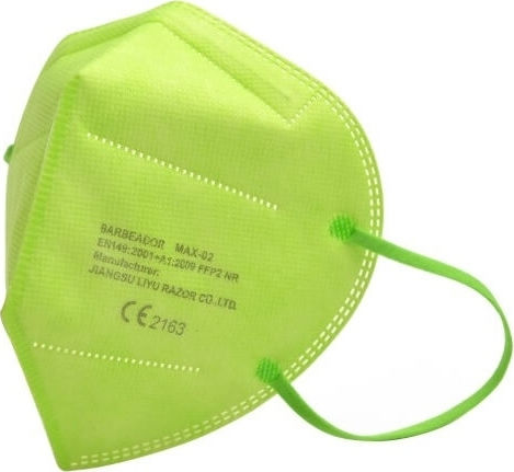 Max Barbeador Max-02 Filtering Half mask FFP2 Protective Mask FFP2 Green 1pcs
