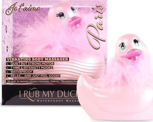 Big Teaze Toys I Rub My Duckie 2.0 Paris Klitoris Vibrator Rosa