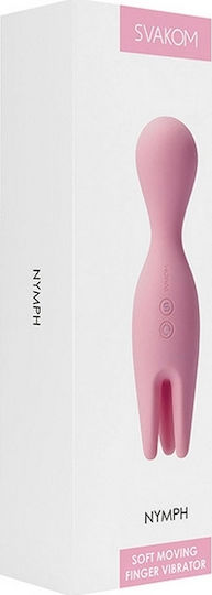 Svakom Nymph Mini Κλειτοριδικός Δονητής 15.6cm Pink