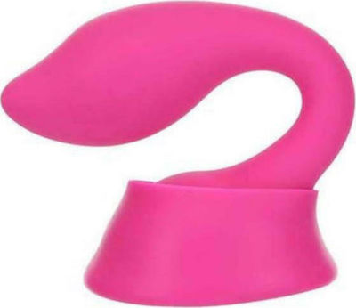 BMS Factory Extreme Curl Silicone Attachment Head for Vibrator Pink