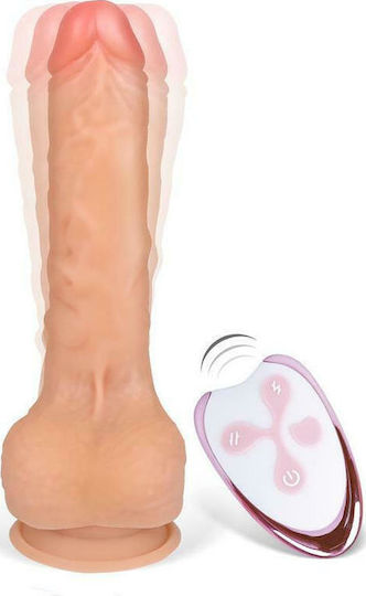 Centauro Centauro Marcus 2.0 Version Realistic Vibrating Dildo with Remote Control USB Реалистичен Вибратор с Дистанционно Управление 20см Телесен