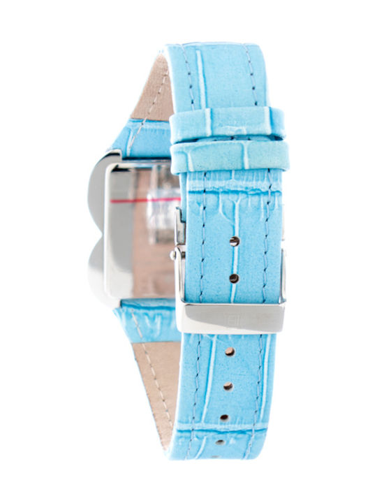 Laura Biagiotti Watch with Blue Leather Strap