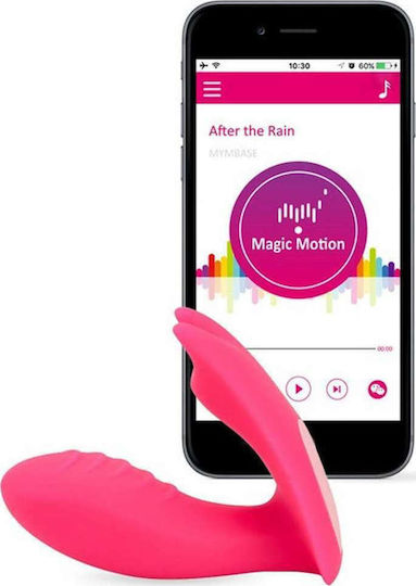 Magic Motion Eidolon Smart Wearable Dual Motor Vibrator Vibrator Masaj cu Telecomandă 8.6cm Pnk