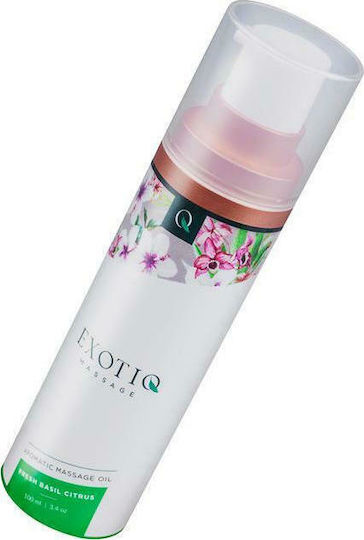 Exotiq Massage Aromatic Massage Oil Масажно олио с аромат Босилек Цитрус 100мл