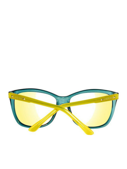 Guess Sunglasses Grey with Horn-Rimmed Frame Guess Sunglasses Grey with Horn-Rimmed Frame