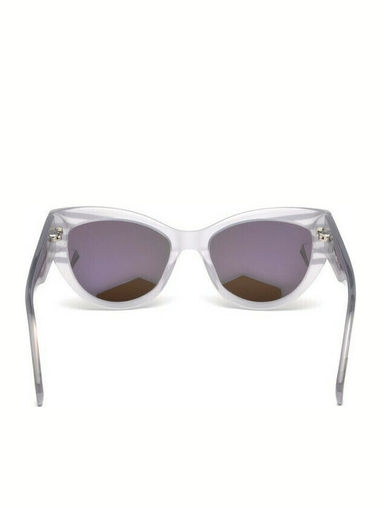 Just Cavalli Sunglasses Transparent with Acetate Frame Just Cavalli Sunglasses Transparent with Acetate Frame