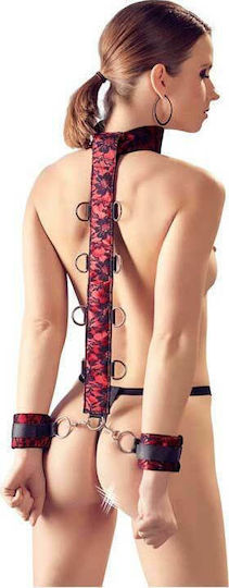 You2Toys Bad Kitty Neck Restraint & Handcuffs Neck & Limb Restraint Set in Black Color